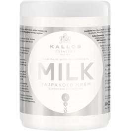 Kallos Маска  KJMN1139 с молочным протеином 1000 мл (5998889511395)