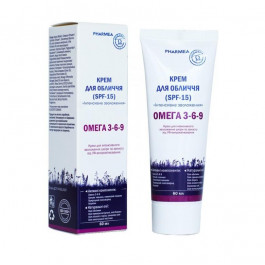 PHARMEA Крем для лица  Omega 3-6-9 SPF15 Интенсивное увлажнение, 60 мл (4820150752668)