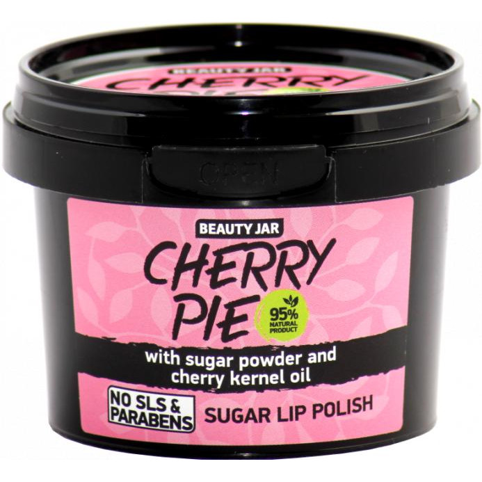 Beauty Jar Пилинг для губ  Cherry Pie Вишневый пирог, 120 г (4751030830919) - зображення 1
