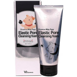 Elizavecca Milky Piggy Elastic Pore Cleansing Foam Черная пенка для умывания и очистки пор 120 ml (880941875089