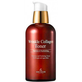 The Skin House Тонер для лица  антивозрастной с коллагеном Wrinkle Collagen Toner 130 мл (8809080822203)