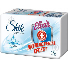 Шик Мыло твердое  Elixir Antibacterial  Effect Classik 5*70г (4820023366015)