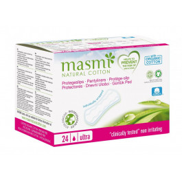 Masmi Прокладки ежедневные  органические в индивидуальной упаковке, 24 шт. (8432984000691)