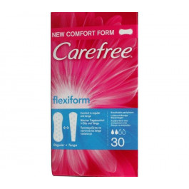Carefree Ежедневные гигиенические прокладки  Flexi Form 30 шт (3574661064352)