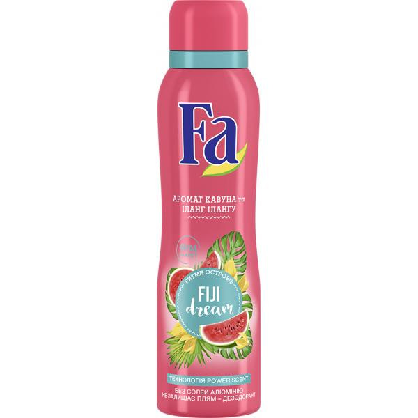 Fa Дезодорант-спрей Ритмы островов Fiji Dream Аромат арбуза и иланг-иланга 150 ml (4015100209075) - зображення 1
