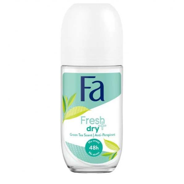 Fa Deodorant Natural & Pure 50 ml Антиперспирант-ролик Белый чай (4015000533904) - зображення 1
