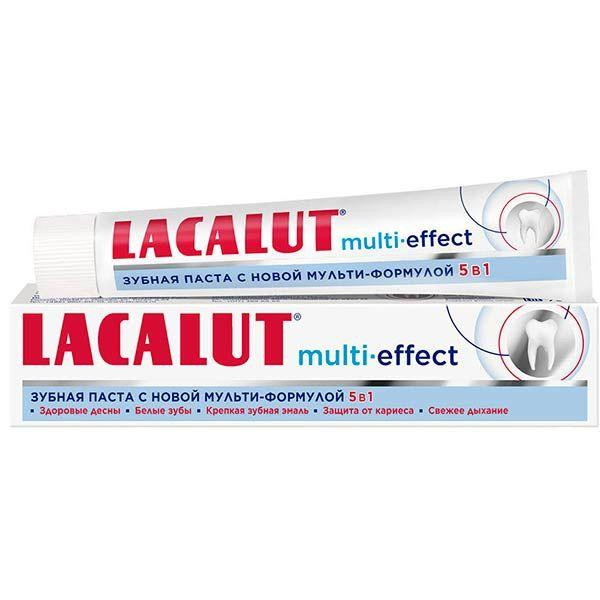 Lacalut Зубная паста Lacalut Multi-effect 75 мл (4016369697313) - зображення 1