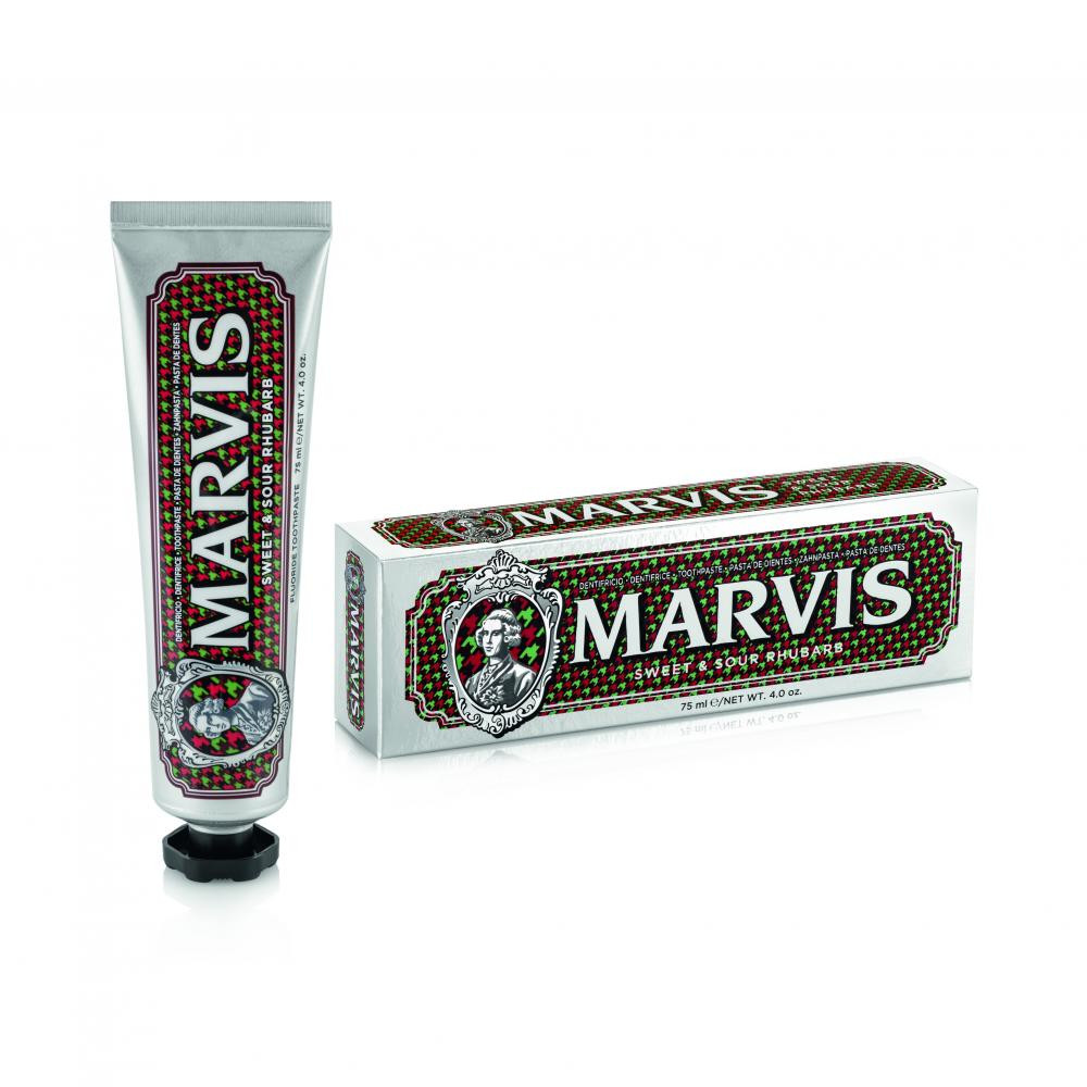 Marvis Зубная паста  Кисло-сладкий ревень 75 мл (8004395111640) - зображення 1