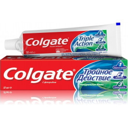 Colgate Зубная паста  Тройное действие 50 мл (7891024128954)