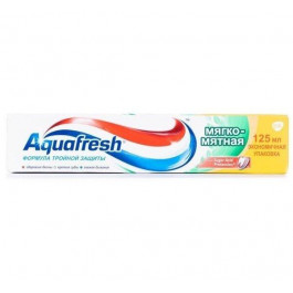 Aquafresh Зубная паста Аквафреш Мягко-мятная 125 мл (5908311868430)