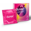 Durex Презервативы латексные с силиконовой смазкой  Pleasuremax (с ребрами и точками) 3 шт (5038483203989) - зображення 1