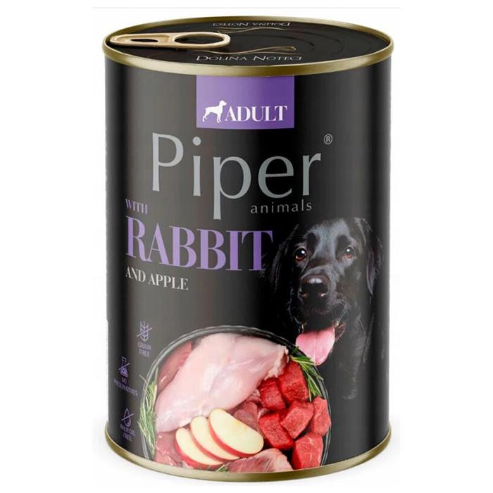 Dolina Noteci Piper Rabbit & Apple 400 г (DN708-306580) - зображення 1
