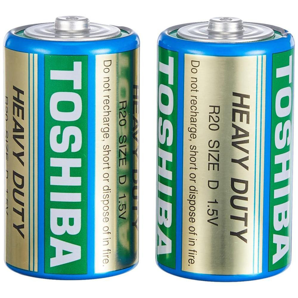 Toshiba D bat Carbon-Zinc 2шт Heavy Duty (00152596) - зображення 1