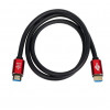 ATcom HDMI 3m Red/Black (24943) - зображення 1