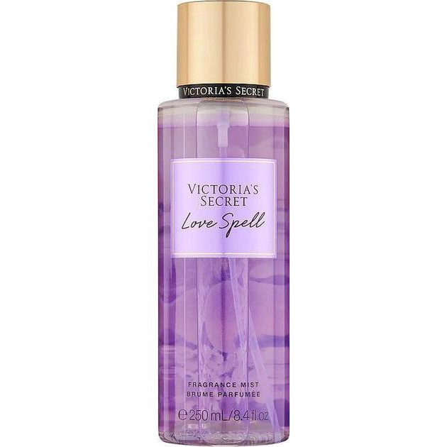 Victoria's Secret Парфюмированный спрей для тела  Love Spell Лепестки вишни и спелый персик 250 мл (0667548099158) - зображення 1