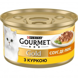 Gourmet Gold Соус Де-Люкс с курицей 85 г 12 шт