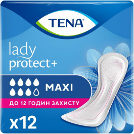Tena Урологічні прокладки  Lady Protect Maxi 12 шт. (7322540593143)
