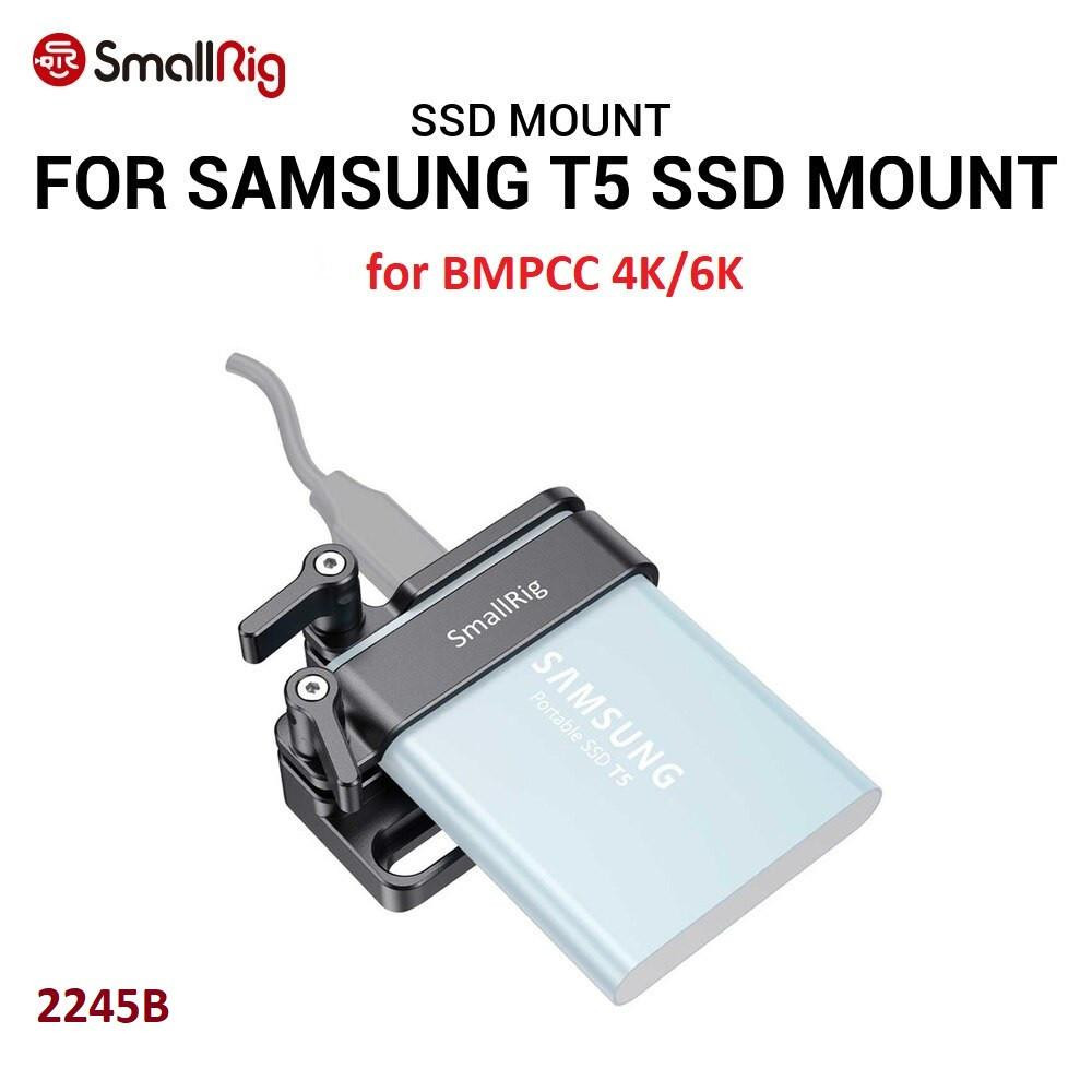 SmallRig Samsung T5 SSD Mount for BMPCC 4K/6K and Z CAM (2245) - зображення 1