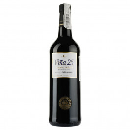 La Ina Вино  VINA 25 PEDRO XIMENEZ SHERRY кріплене солодке червоне 0.75 л 17% (8412325002782)