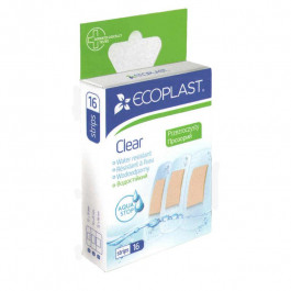 Ecoplast Набор пластырей медицинских полимерных Прозрачный 16 шт.