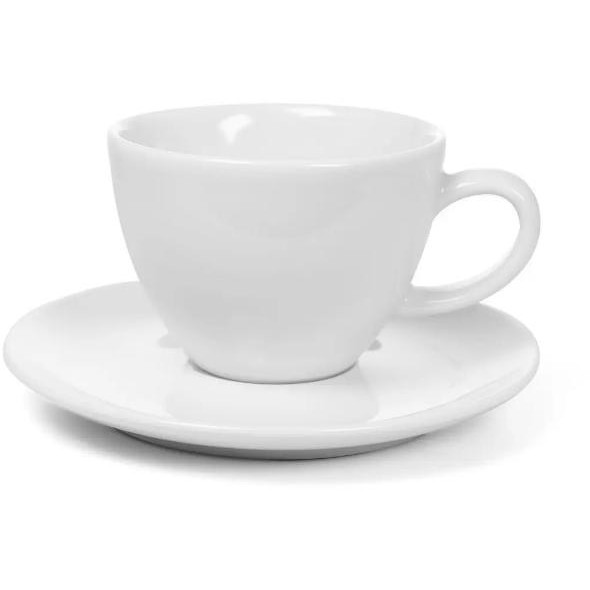 Gural Porselen Чашка для кофе с блюдцем Caps and More 180мл BST02CT00 - зображення 1
