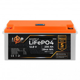 LogicPower LP LiFePO4 LCD 12V 12,8V - 230 Ah 2944Wh BMS 80A/40A пластик для ИБП (20946)