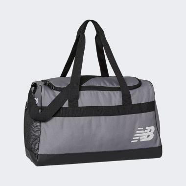 New Balance Спортивна сумка тканинна  TEAM DUFFEL SM LAB23071GNM Сіра (5711013125417) - зображення 1