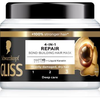 Schwarzkopf Gliss Ultimate Repair відновлююча маска для волосся 4 в 1 400 мл - зображення 1