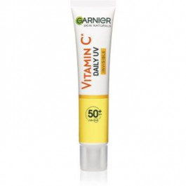 Garnier Skin Naturals Vitamin C Invisible флюїд з ефектом вирівнювання SPF 50+ 40 мл