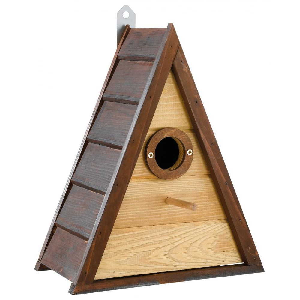 Ferplast Дерев'яний будиночок-гніздо для вуличних птахів  NEST 7, 24 х 13.2 х 29.8 см (92119000) - зображення 1