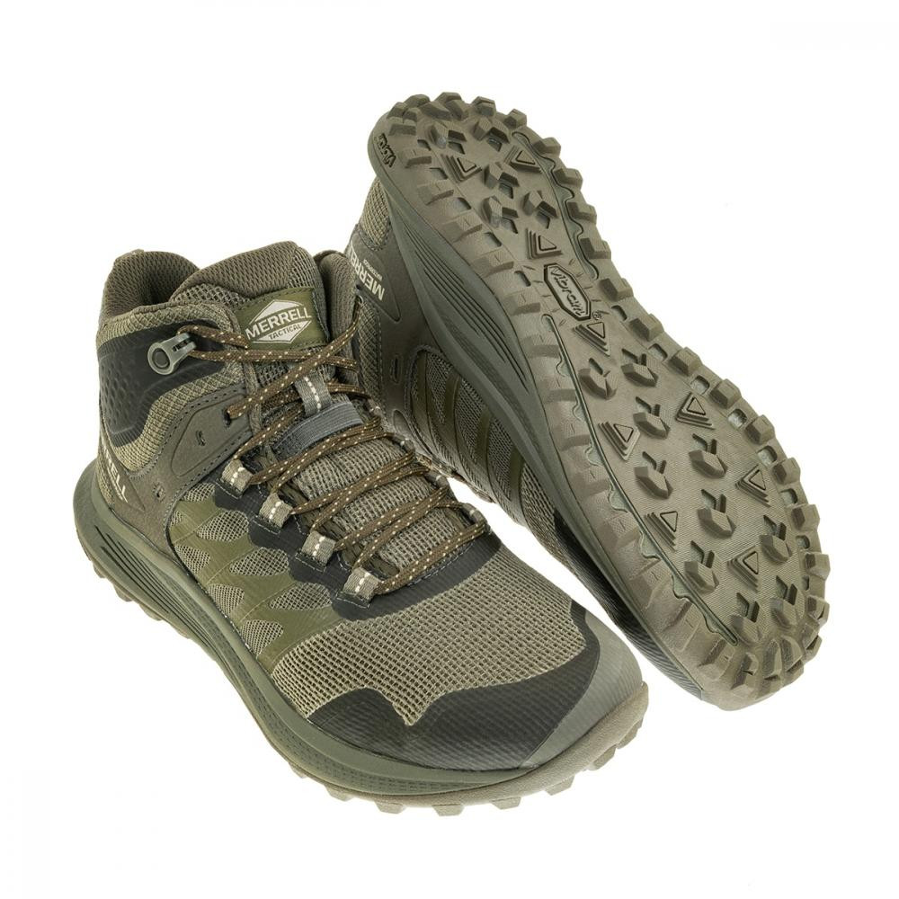 Merrell Черевики  Nova 3 Mid Tactical Waterproof - Dark Olive 46.5 - зображення 1