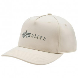 Alpha Industries Бейсболка  Alpha Cap - Jet Stream White