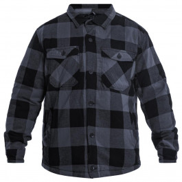 Brandit Куртка  Lumber Jacket - Black/Grey L