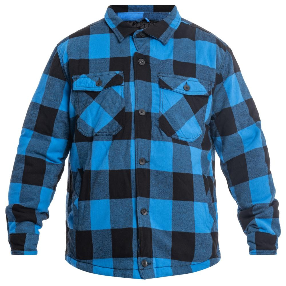 Brandit Куртка  Lumber Jacket - Black/Blue L - зображення 1