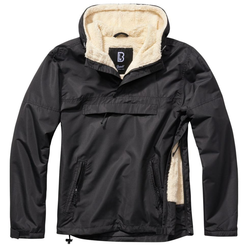 Brandit Куртка  Sherpa Windbreaker - Black - зображення 1