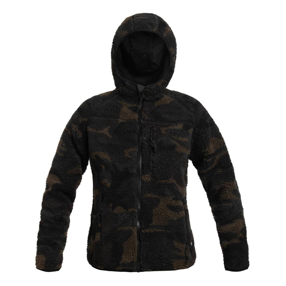 Brandit Жіноча куртка  Teddyfleece Jacket - Woodland XS - зображення 1