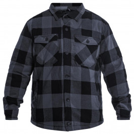   Brandit Куртка  Lumber Jacket - Black/Grey