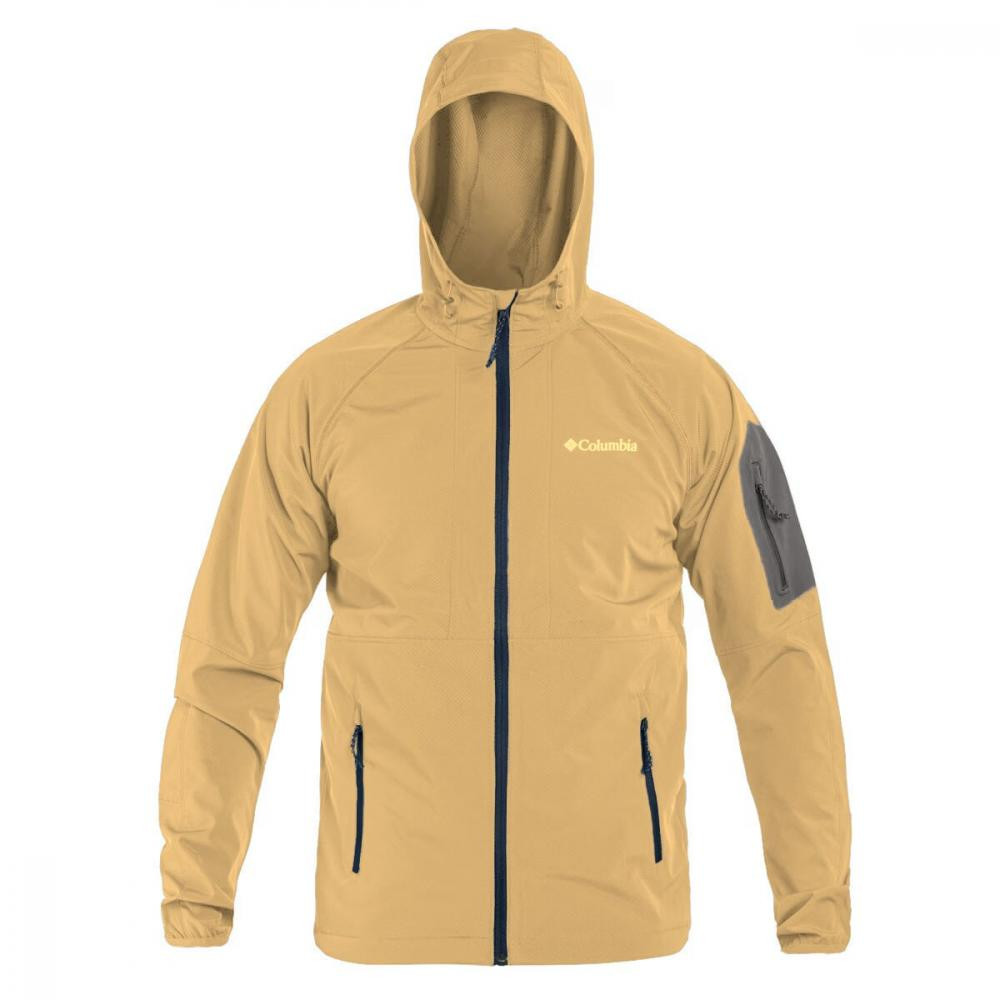 Columbia Куртка  Tall Heights Hooded Softshell - Light Camel XL - зображення 1