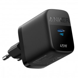 Anker PowerPort 313 - 45W PD + PPS USB-C Black (A2643G11)