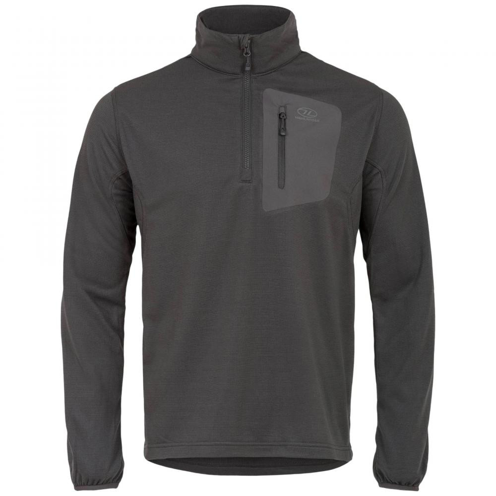 Highlander Флісова кофта  Outdoor Hirta Grid Fleece - Dark Grey L - зображення 1