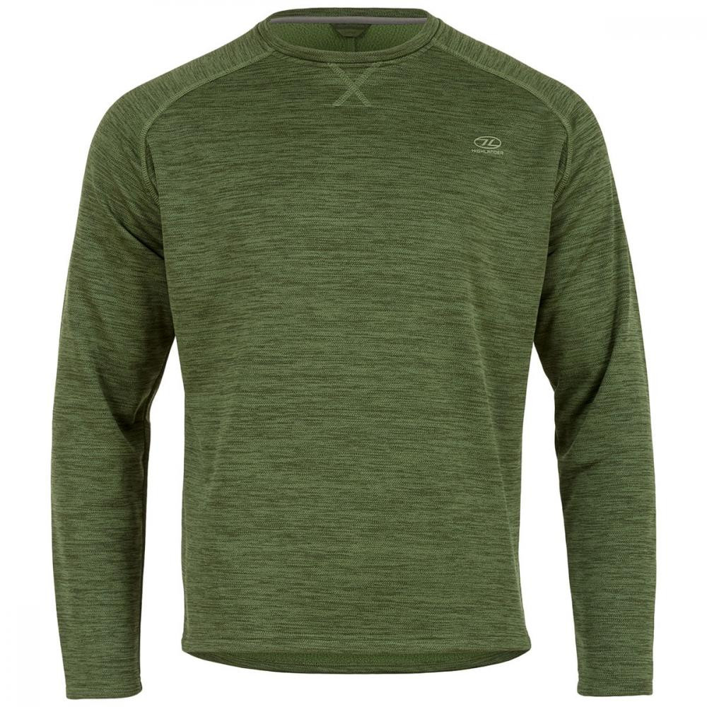 Highlander Кофта  Outdoor Crew Neck Leaf - Green M - зображення 1