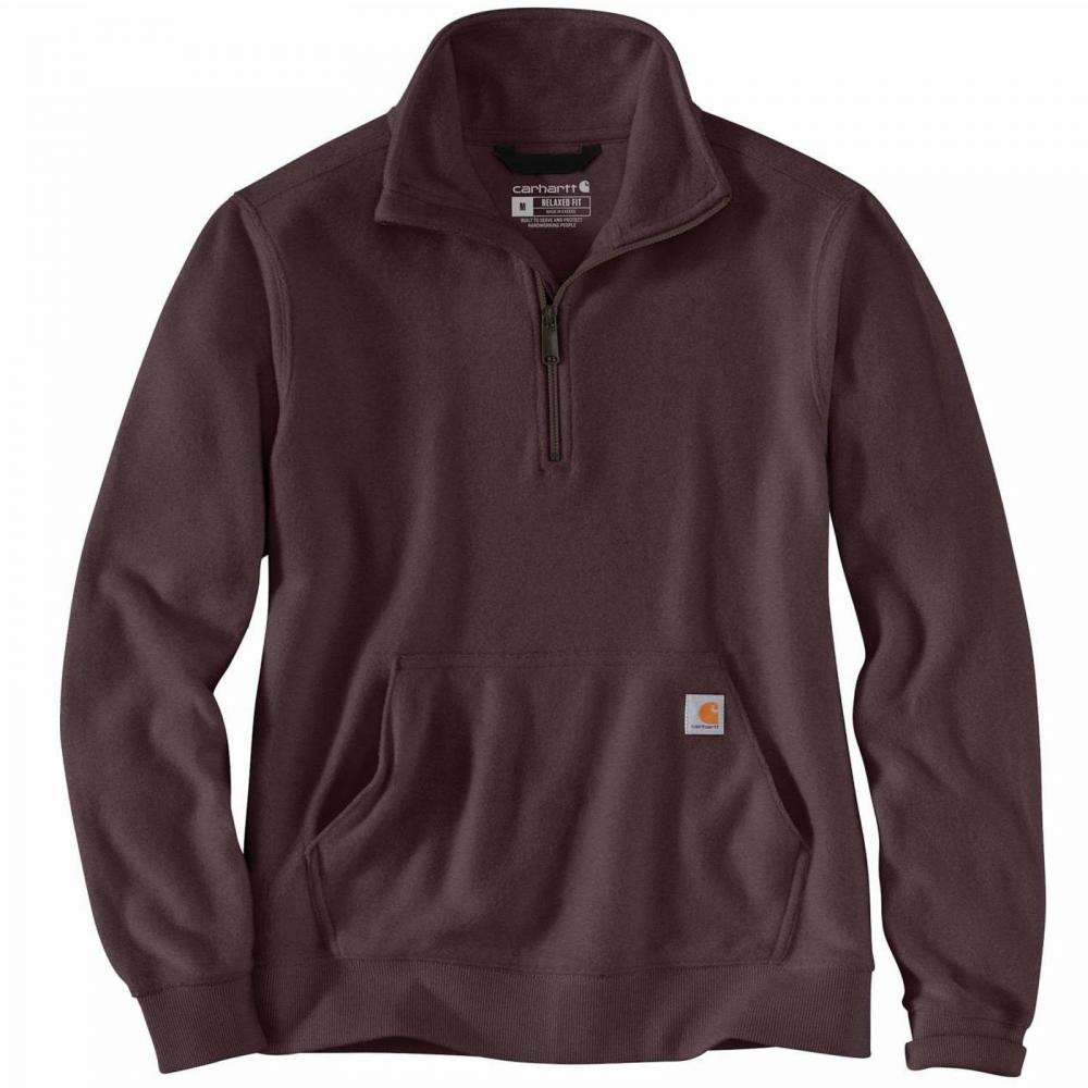 Carhartt WIP Жіноча кофта  Midweight Half Zip - Blackberry Heather XL - зображення 1