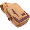 Vintage Функціональна чоловіча сумка через плече  20385 пісочного кольору - зображення 3