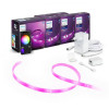 Philips Hue Lightstrip Plus V4 Color Bluetooth Apple HomeKit 2+5 метров (9290110) - зображення 1