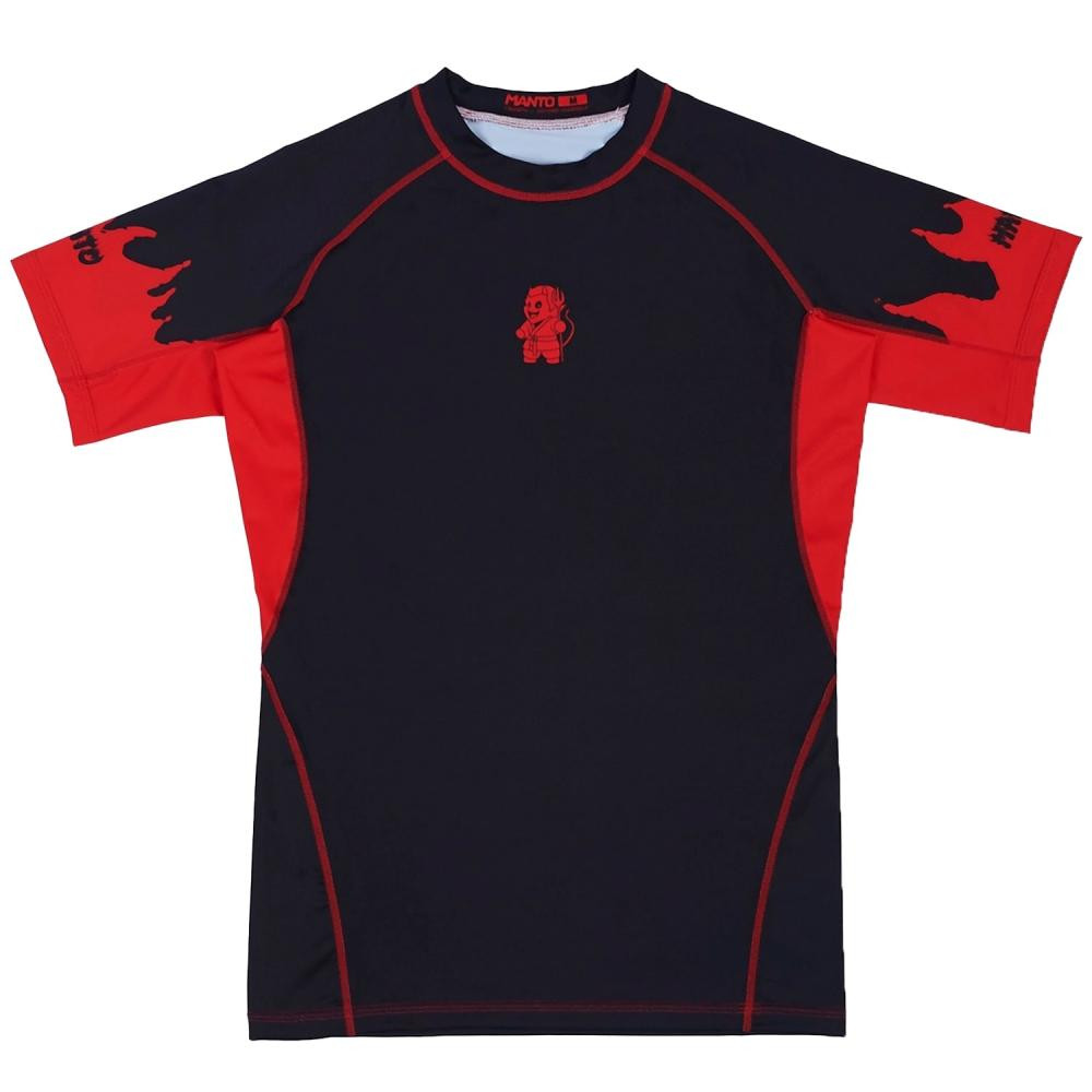Manto Термоактивна футболка  Rashguard Hell - Black M - зображення 1