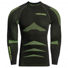   FreeNord Термоактивна футболка  EnergyTech Long Sleeve - Black/Green L