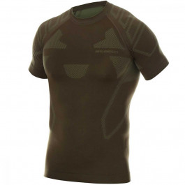 Brubeck Koszulka termoaktywna  Ranger Protect K/R - Khaki XXL