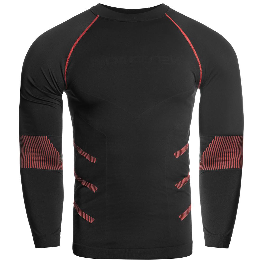 FreeNord Термоактивна футболка  Tongari Long Sleeve - Black/Red XXL - зображення 1