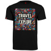 Voyovnik Футболка T-shirt  Travel & Explore - Чорна S - зображення 1