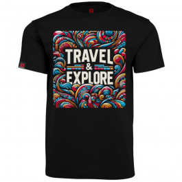 Voyovnik Футболка T-shirt  Travel & Explore - Чорна S